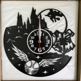 Stille LED Vinylskivor Väggklocka - Perfekt För Vardagsrum, Sovrum, Kök & Kontorsdekoration | Idealisk Gåva För Födelsedag, Mors Dag & Halloween Carvallo