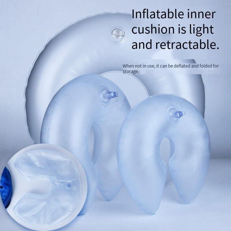 Royallure Uppblåsbar Hundåterhämtningskrage – Mjuk Donutdesign, Bekväm & Flextible Carvallo