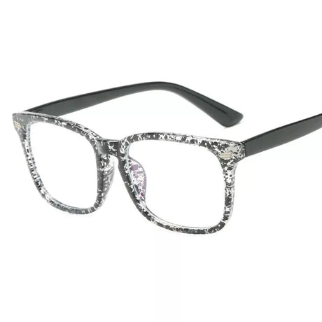 Blått ljusblockerande fyrkantiga glasögon Carvallo