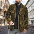 Harrington™ Vintage Manchesterjacka-Hemnix-Armégrönt-S-Hemnix