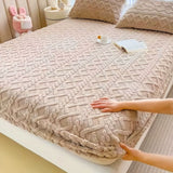 LuxuraSheet™ - Nytt flanell-sammet-sengeark Carvallo