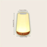 GlowLite - Bärbar Nattlampa med Touchkontroll och 13 RGB Färger Carvallo