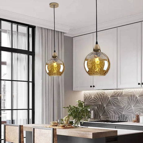 Modern Taklampa Glaskrona Kluster Carvallo