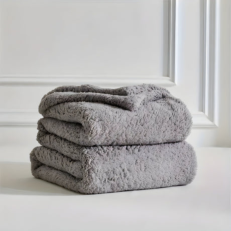 DoubleCozy Blanket - Lätt och avslappnad dubbelsidig Sherpa-fleecefilt Carvallo