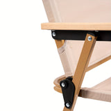 Carvallo RelaxaFold | Justerbart ryggstöd | Fällbar & Lätt | Aluminiumram & Oxford-säte Carvallo