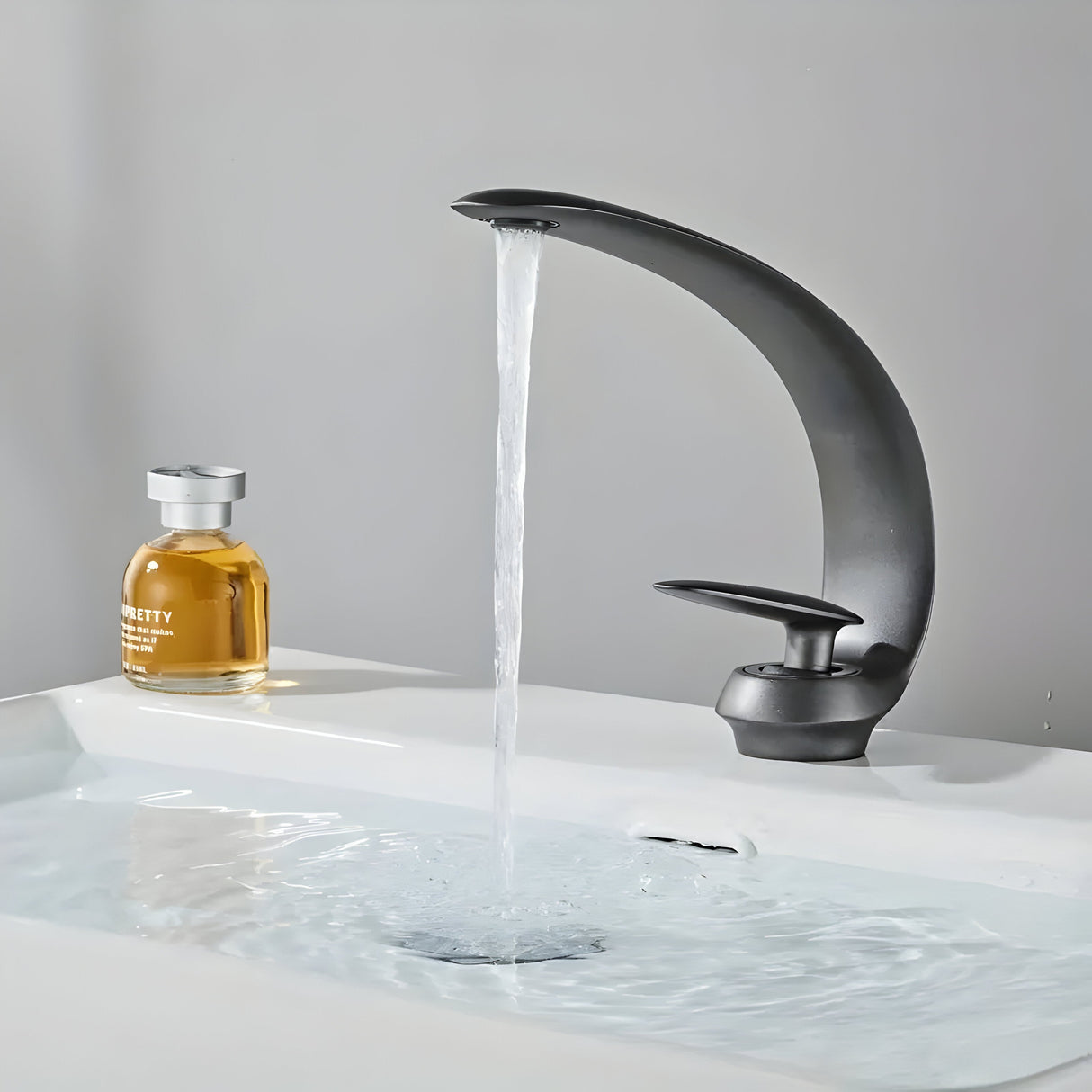 ModoSplash - Minimalistisk diskbänksblandare (Dual kontroll) Carvallo