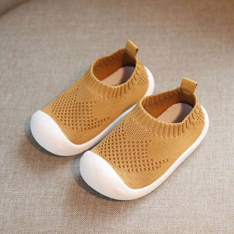 Halkfria Babyskor-Kids-Hemnix-Gul-15 (Inner 12.5cm)-Hemnix