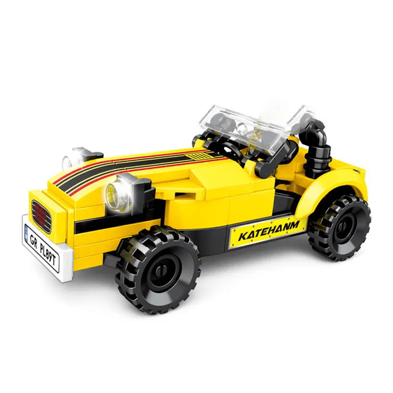 Mini Transportfordon Byggklossar - Bilmodeller-Byggsats-BB-D-Hemnix