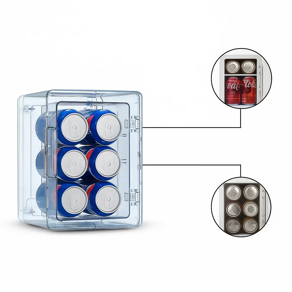 Mini Kylskåp Bänkskivans USB Tyst Kylare Carvallo