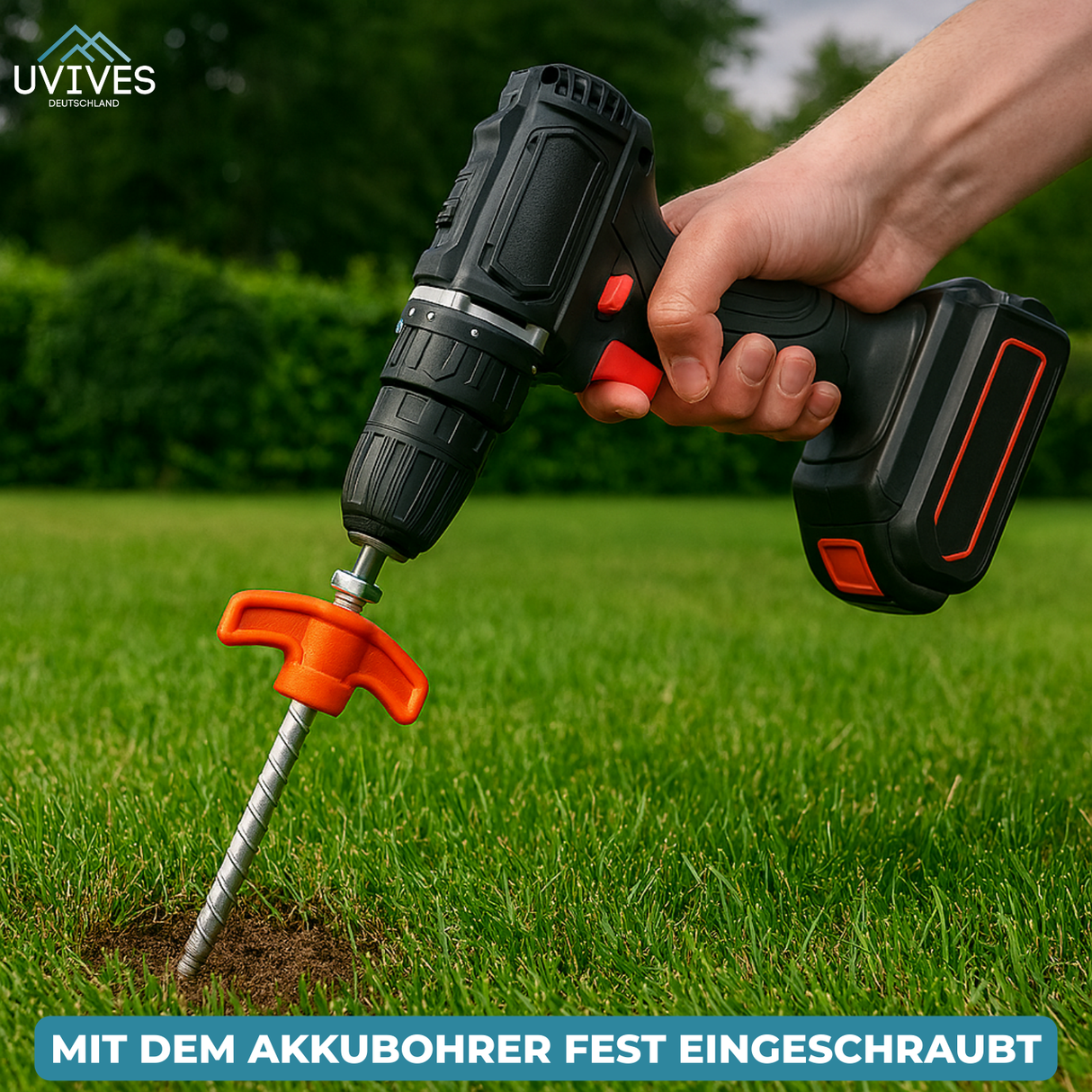 Carvallo | DrillPeg – förankra tält säkert på några sekunder Carvallo