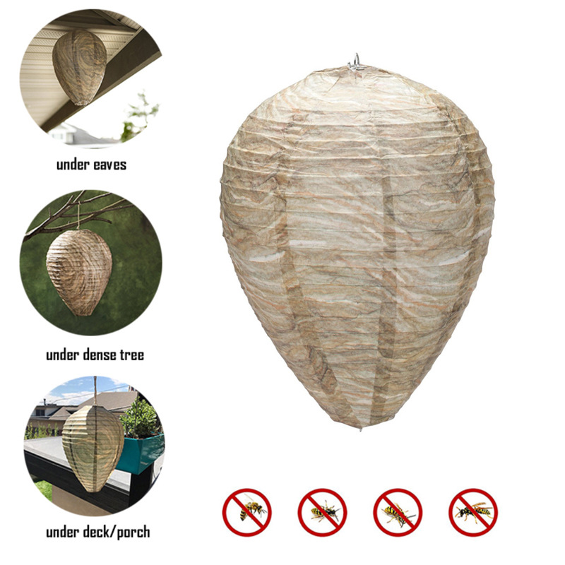Wespennest Avskräckande Lampa – Hängande skyddsnät mot getingar och insekter Carvallo