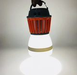 Solar LED mygglampa med integrerad lykta – Effektivt insektskydd och belysning för trädgård och camping Carvallo