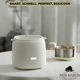 Carvallo Äggkokare EggiCook | Perfekta ägg med knapptryck | Automatisk avstängning | 4 ägg Carvallo