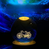 Lysande mån kristallkula Carvallo