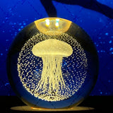 Lysande mån kristallkula Carvallo