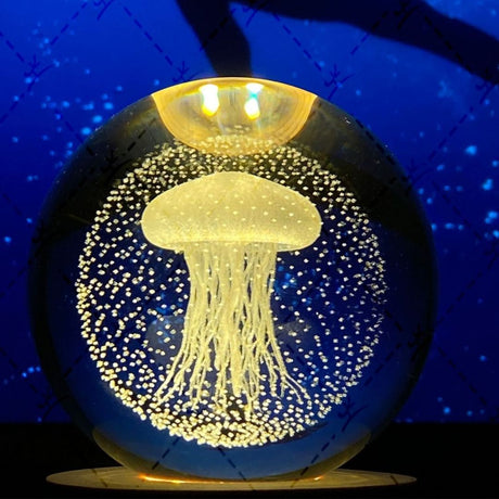 Lysande mån kristallkula Carvallo