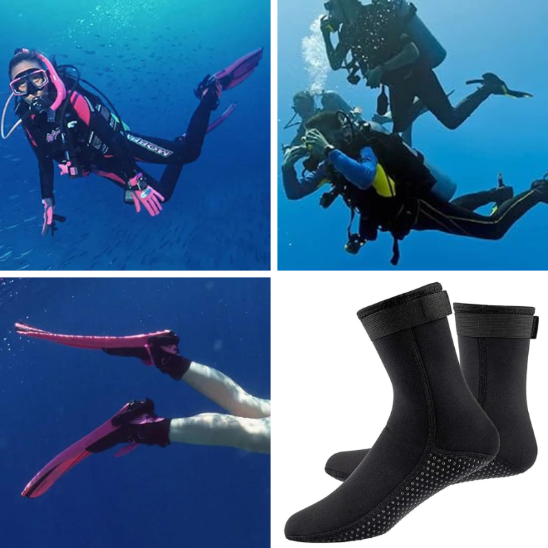 Halkfria dyksockor i neopren-Bellasverige-Hemnix