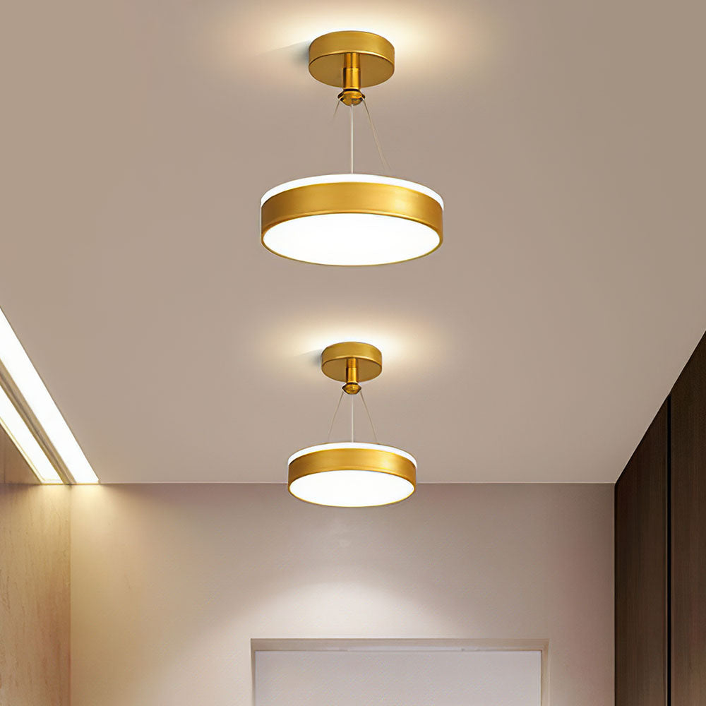 Stylish modern metal LED pendant lamps Carvallo
