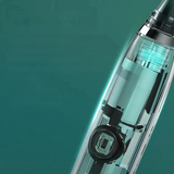 Carvallo Tandborste VibraDent Pure | Batteridriven | 4 Ersatzköpfe | IPX7 Vattentät | Skonsam ultraljudsrengöring Carvallo