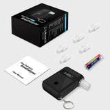 LuxRoyale Smart Kompakt Bärbar Alkohol Testare Carvallo