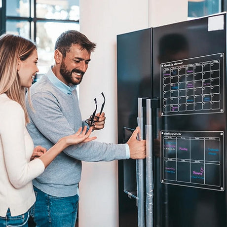 SmartSchedule - Magnetisk Kylskåpskalender & Planerare Carvallo