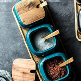 Royal Vein Porslin Kryddburk Set Carvallo