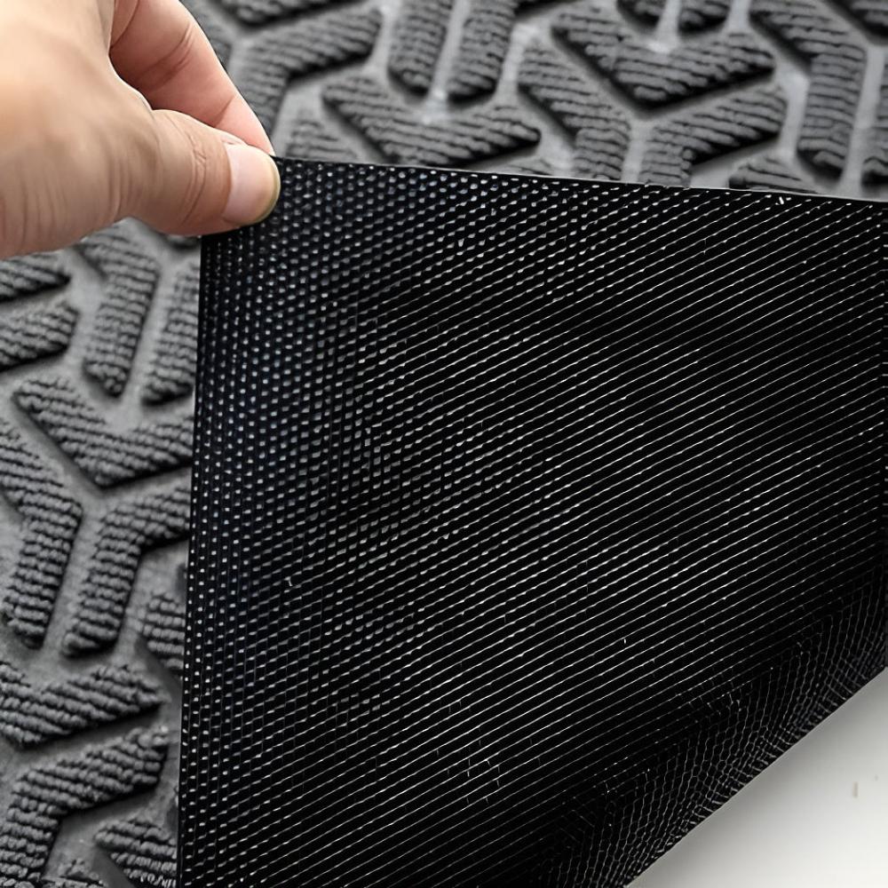 Modern geometrisk mönster dörrmatta Carvallo