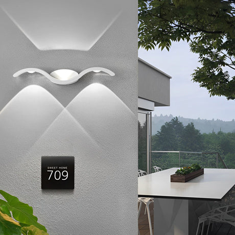 Vägglampa Modern Utomhus LED Upp Ner Lampa Carvallo