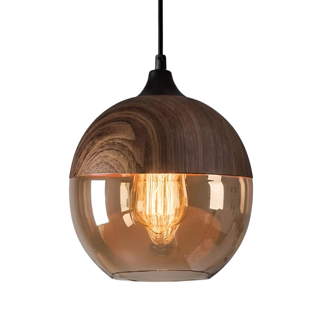 ModiGlass Light - Modern trädlampa i tonat glas Carvallo