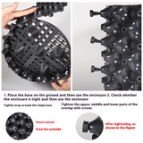 Rotkontrollapparat för växter och landskapsdesign för att främja hälsosam tillväxt Carvallo