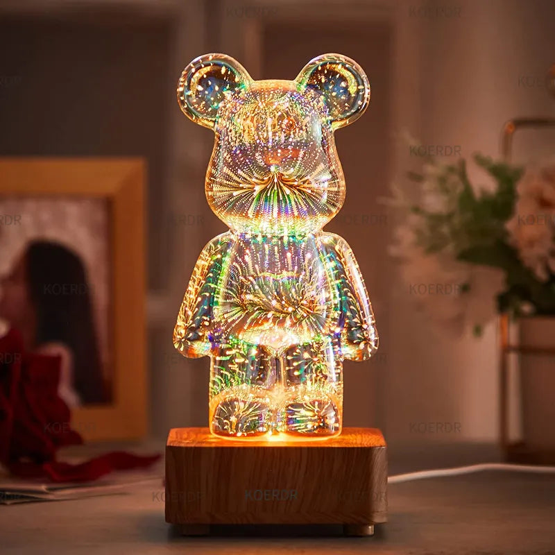 3D Fyrverkeri Effekt LED Lampa Carvallo