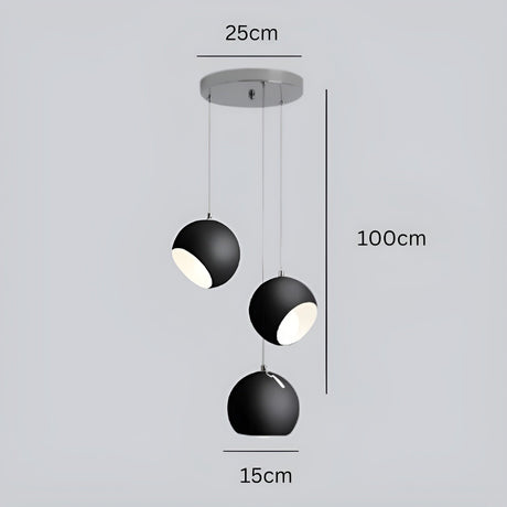 NordicBeam Light – Modern Glob LED Pendellampa Carvallo