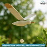 Carvallo – Handgjord mås med fladdrande vingar Carvallo