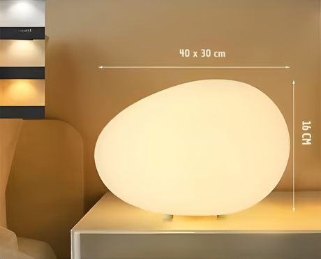 GlowAura Lampa - Samtida Dekorativ Nattljus Carvallo