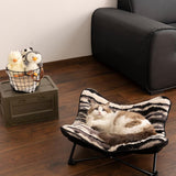 Bärbar upphöjd hundsäng Fällbar Andningsbar Polyester för inomhus- och utomhusbruk Carvallo