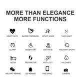 Smart Fitness Watch för kvinnor med armbandstraps Carvallo