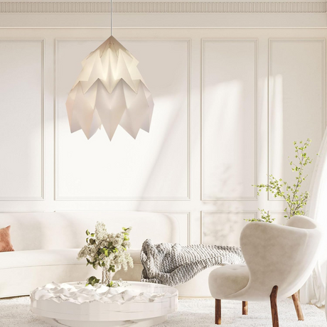 OrigamiGlow – Origami-inspired pendant with layer-on-layer artistic design Carvallo