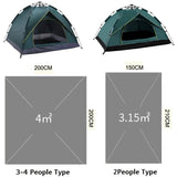 Expresstält 3 Sekunder Helautomatiskt Pop-up Tält Camping & Vandring-Pop-up Tält-BB-Hemnix