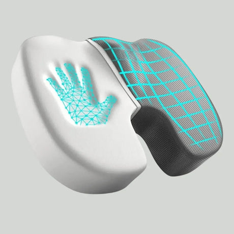 Ergonomisk 4D komfort sittkudde med ortopediskt stöd Carvallo