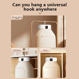 Bärbar elektrisk klädtork med fjärrkontroll – Snabbtorkande och kompakt tvättlösning Carvallo