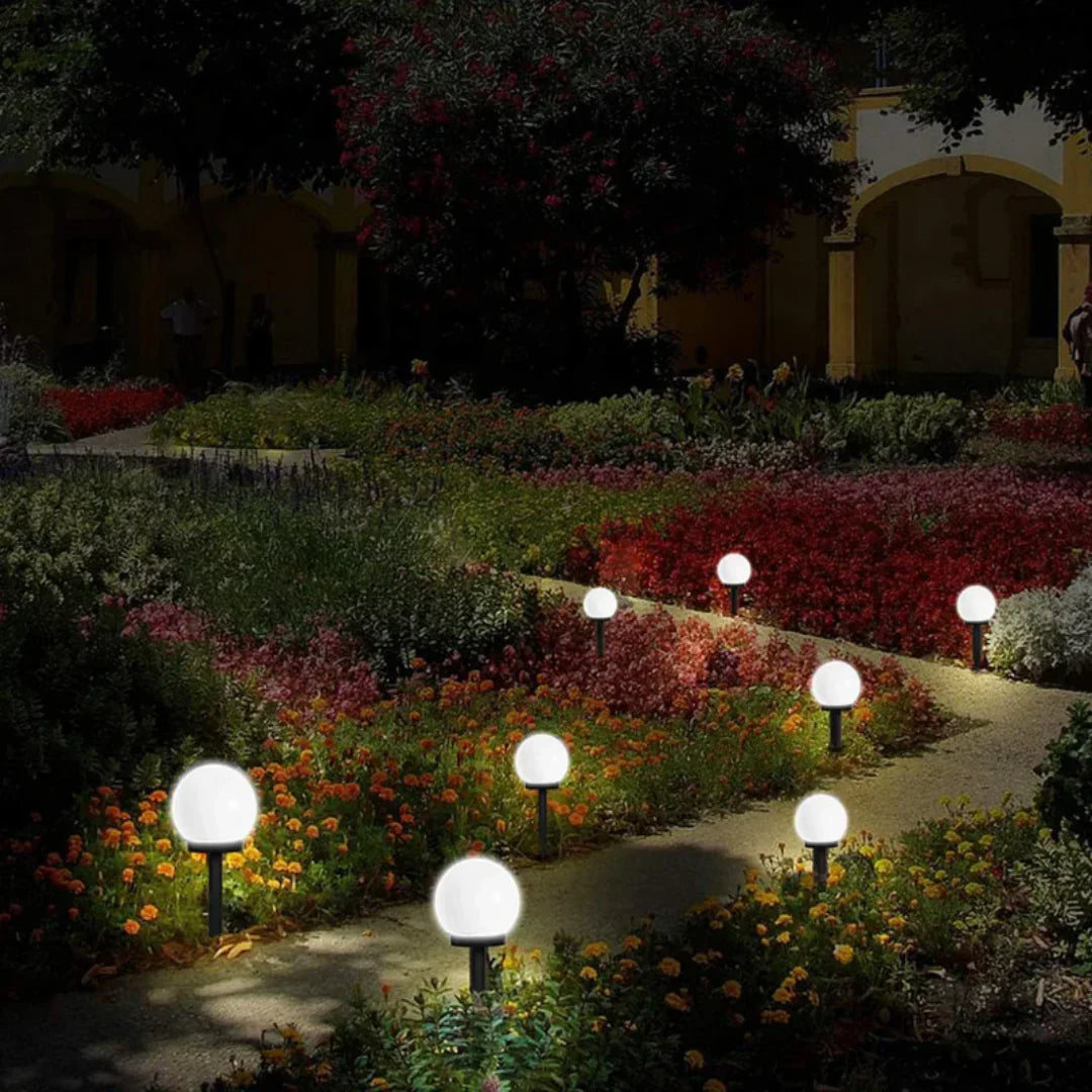 3-pack Vattentäta LED Solarlampor för trädgården Carvallo
