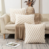 Mysigt Luxe Marshmallow kuddfodral – mjuk, plysch och elegant touch MILA Sverige