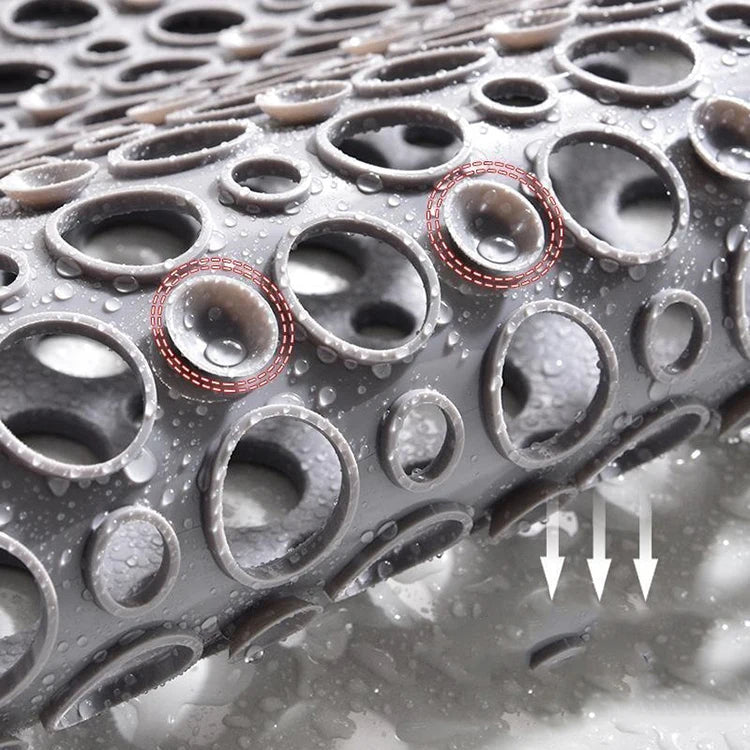 Säker Duschmatta - Halkfri & Antibakteriell Carvallo