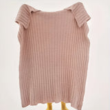 Vintage Chunky Knit Filt Carvallo