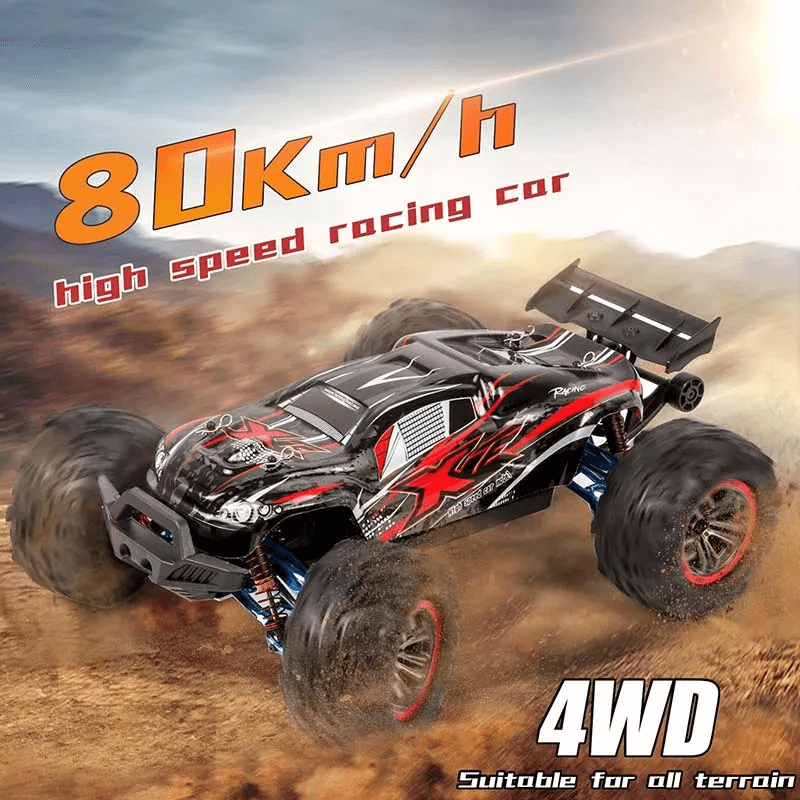 2.4G 4WD Borstlös RC-Bil – Hög Hastighet Off-Road Racingfordon med 80 km/h-Radiostyrt-BB-Hemnix