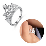 Crystal Crown ringar-Jewelry for women-Bellasverige-Hemnix
