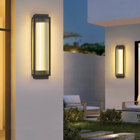 Utomhusvägglampa Modern LED Vattentät Armatur Carvallo