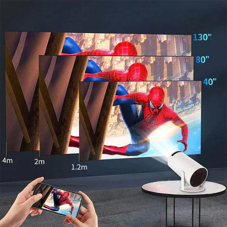 Carvallo - Bärbar filmprojektor Carvallo