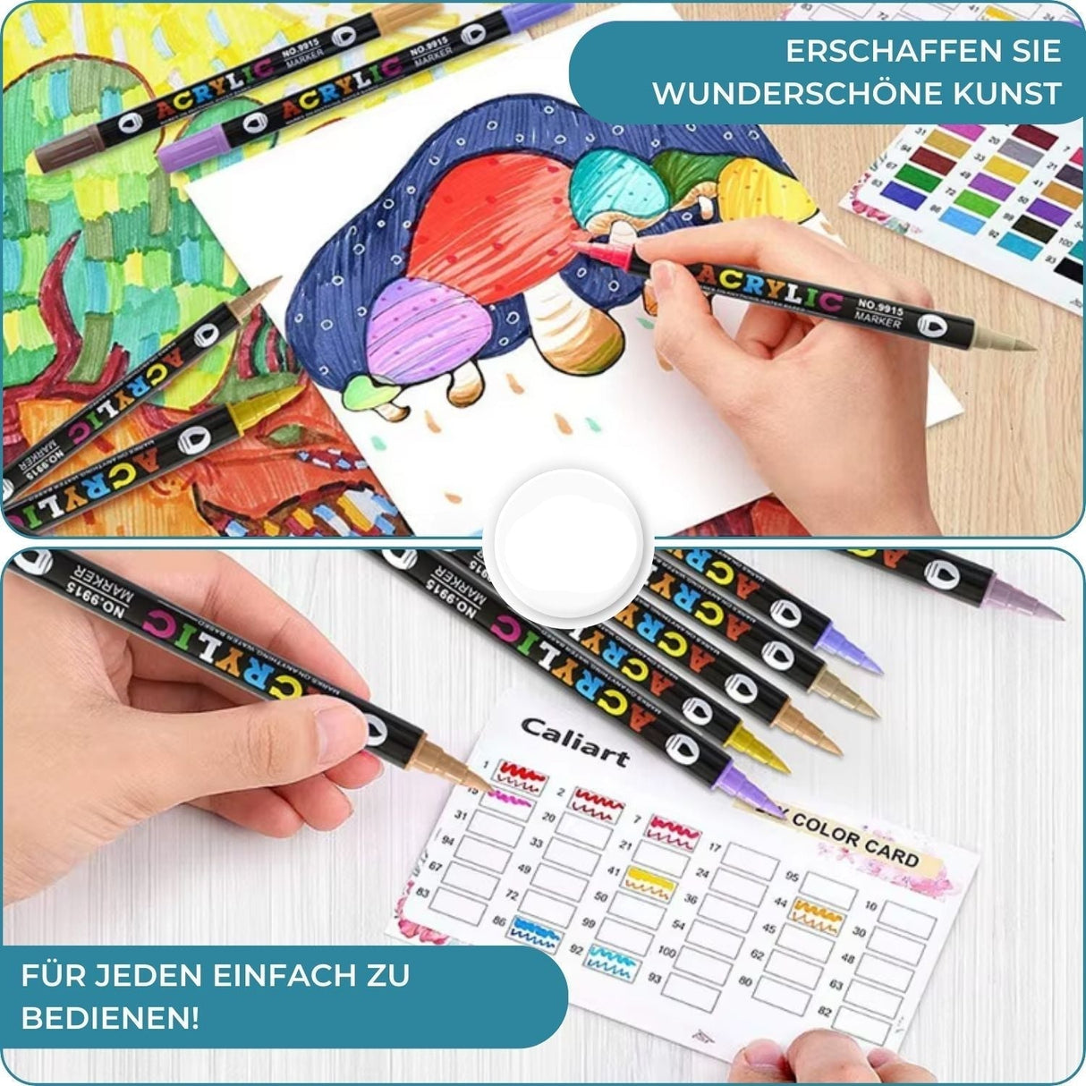 Carvallo - Akrylfärg Markerstift Carvallo