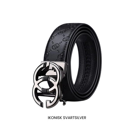 Cintura™ Justerbart bälte, bytebart spänne-Hemnix-Ikonisk svartsilver-Hemnix